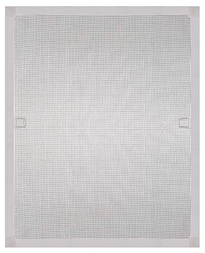 Moustiquaire PALMAT pour Fenêtre avec Cadre en Aluminium et un kit d’accessoires pour tailles fixes, Prévention des insectes, Aucun perçage nécessaire, Montage rapide (75 x 75 cm, Blanc)