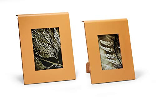 Philippi x Untersetzer, Leder, Senf, 21 x 25 cm