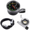 Mechanical Bike Speedometer Bicycle Speedometer Bike Mechanical Speedometer Mechanical Odometer Quality Aluminum Alloy Bicycle Speedometer Cycling Stopwatch Cyclocomputer With Holder Odometer