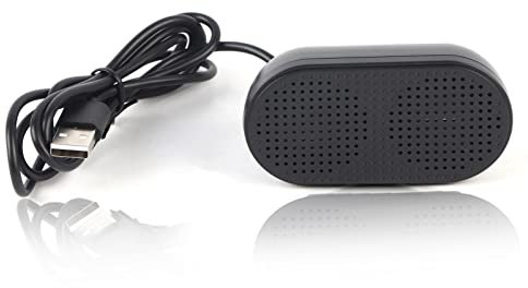 Mini USB Speakers,Laptop Small Audio Desktop Computer Portable Small Speakers Mini Wired Audio Subwoofer Dual Speakers