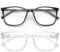 Ultralight Blue Light Glasses for Women - 99% Protection Computer Glasses for All Day Comfort - Anti UV Glare & Eyestrain