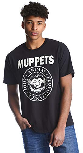 Muppets Animal - Rock ´n Roll Männer T-Shirt schwarz XXL