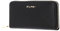 Tommy Hilfiger Femme Essential Leather LRG ZA AW0AW10498 Portefeuilles, Noir (Black), OS