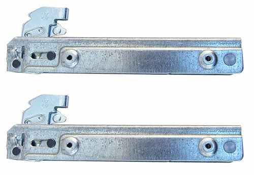 Franza - Kit 2 cerniere lunghe 155 x 21 mm. per Nardi Glem Gas porta forno con triplo vetro - KCF3697