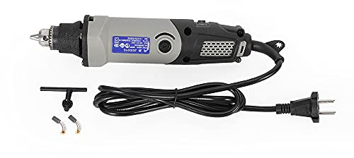 220V 400W Mini Elektrisch Schleifer Bohrmaschine Schleifmaschine Polieren Elektrische Mühle Elektrischer Handbohrer Stabschleifer 6 Variable Speed Mehrzweck Bohrergerät Drill Grinder Gerät Speed