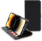ebestStar - Cover per iPhone 14 Pro Max Apple, Custodia Libro Protezione Portafoglio, Pelle PU Porta Carte, Nero