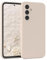 EAZY CASE - Silikonhülle für Samsung Galaxy A54 Hülle Silikon Case Beige weich stoßfeste Handyhülle Samsung Galaxy A54 Schutzhülle mit Kameraschutz Dünn Premium Schutz Cover TPU Phone Bumper in Taupe
