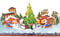CUTPOPUP Weihnachtsnachtszene - Weihnachtskarten 3D, Weihnachtskarte 2024, Pop Up Karte Weihnachten, Weihnachtskarten mit Umschlag (Xmas Xcene) CN257DE