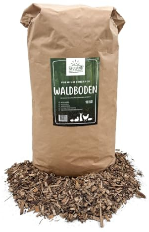 HEULAND® Waldboden - natürlicher Einstreu für Kaninchen, Meerschweinchen, Hühner, Nager - 40 Liter (1er Pack)
