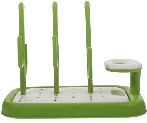 Toyvian Égouttoir à Biberons Portable Et Séchoir Multifonctionnel pour Biberons Tasses Et Accessoires Design Détachable pour Rangement Facile pour Maison Restaurant Et Hôtel