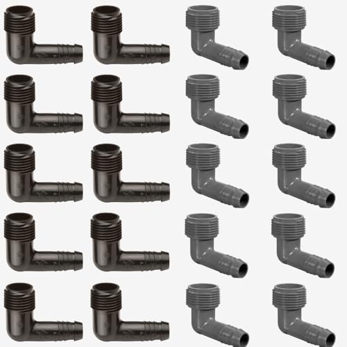 MHB-Sparset: 10x Rain-Bird SBE-075 3/4 + 10x Rain-Bird SBE-050 1/2 für SPX Flex Abzweigschlauch