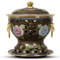 VBVARV Fondue Töpfe Single Small Hot Pot Reines Kupfer Self-Service-Alkoholherd Kupfer Hot Pot,15,18CM