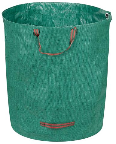 Gecosac Sac Jardin Déchets Verts 120L, Autoportant, Résistant, Sac Etanche avec 3 poignées