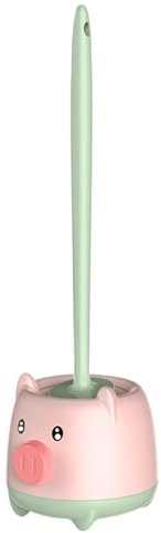 Brosse WC - Brosse Toilette et Supports, Anti-Goutte, Balayette WC Ventilée, Séchage Rapide sans Odeur, Balai WC Montage Mural