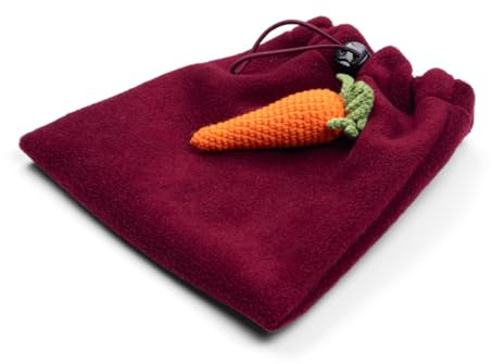 GALOP WEAR Steigbügelschoner Steigbügelhülle mit handgefertigtem Maskottchen (Karotten)