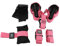 Schlingentrainer für ein Ganzkörpertraining für Home Gym Der Sling trainer wird mit einer eigenen Netztasche zur Aufbewahrung und einer Anleitung für das Training zu Hause geliefert (Rosa)