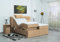 Boxspringbett Lapi 240x220, VS-Gold, 7-Zohnen Taschenfederkernmatratze, Ergoflex - Inklusive Aufbau - Deutscher Hersteller