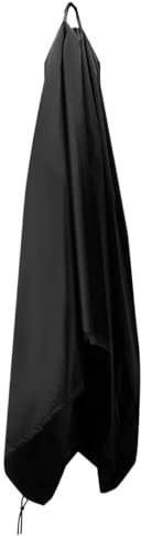 Patio Umbrella Cover - Waterproof Umbrella Covers | Offset Umbrella Cover | With Reflective Strip | Weatherproof Outdoor Furniture Protector With Zipper For Garden Terrace Patio Yard Lawn