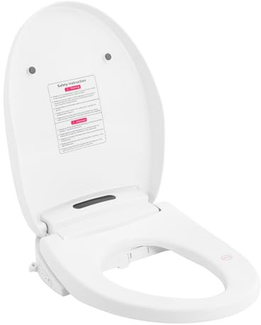 Badezimmer Toilettendeckel,Elektrisch beheizter Smart-Toilettensitz,Ferngesteuerter Toilettendeckel,Beheizter Toilettensitz,Intelligenter Toilettendeckel-Sitz,FüR Haushalten,Hotels