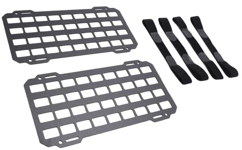 Oreilet Sonnenblenden-Organizer, Starres Molle-Panel, Getriebe-Auto-Sonnenblenden-Organizer, Fahrzeug-Aufbewahrungshalter, Visier für LKW-Ausrüstung Modulares Regal, 12 X 5,79 Zoll