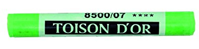 KOH-I-NOOR 8500007002SV Künstler Pastellkreide rund 10-75 8500, 12 in Set, permanent grün, 1,7 x 20,0 x 9,7 cm