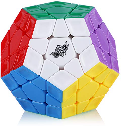 Maomaoyu Zauberwürfel Megaminx 3x3, Dodekaeder Zauberwürfel Speedcube Stickerless, Zauberwürfel Original Pentagon Magic Cube, Zauberwürfel Puzzle Spielzeug für Jungen, Kinder, Erwachsene