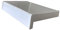 Fensterbank Fensterbrett Fensterbänke - Farbe: Matt Weiß - rechteckig - Ausladung: 250 mm - Länge: 1500 mm