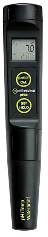 Milwaukee, penna impermeabile per misurare il valore delle piante da giardino, tester per piscina, misurazione del pH, misuratore dell'acqua, per acquario, piscina, coltivazione indoor