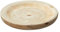 Cepewa Dekoteller Dekoschale Holzteller Paulownia-Holz Tischdekoration Ø 26cm (1 x Dekoteller 26cm)