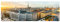 Wandbild Skyline Wien - 150cm x 50cm Poster glanz