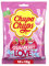 Chupa Chups Strawberry Lover Lutscher-Beutel, Nachfüll-Beutel enthält 10 fruchtige und cremige Erdbeer-Lollis in 3 Geschmacksrichtungen, geeignet für Geburtstag, 10 x 12g