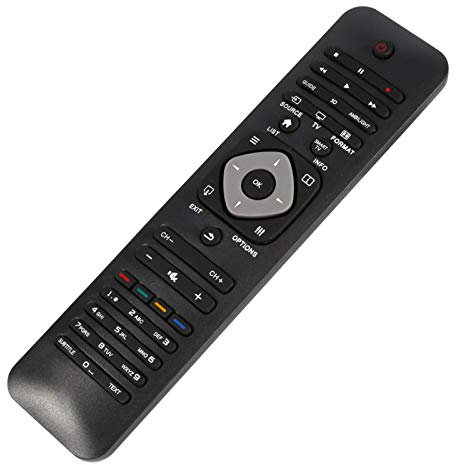 Telecomando, Telecomando Universale di Ricambio per Tv Lcd Led Black Abs Tv Telecomando per 3d tv