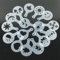 16Pcs Coffee Stencils Plastic Coffee Decorating Stencils Barista Cappuccino Arts Garland Mould Cake DIY Decorating Tool for Kitchen and Store Cappuccino Arts Templates