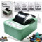 BRYTE Rock Tumbler Kit - Medium Mint Green - 3-Speed Direct Drive & Variable-Speed Motor with Digital 9-Day Timer - Self-Cooling, Quiet Polishing Tumbler for Kids & Adults