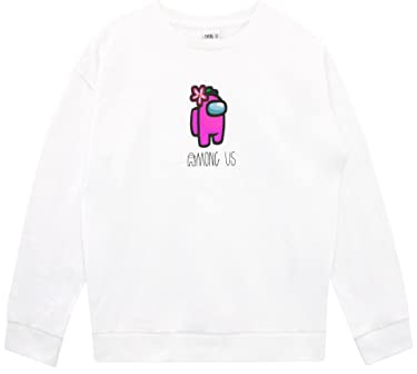 Among Us Girls Sweatshirt Gaming Daywear For Kids