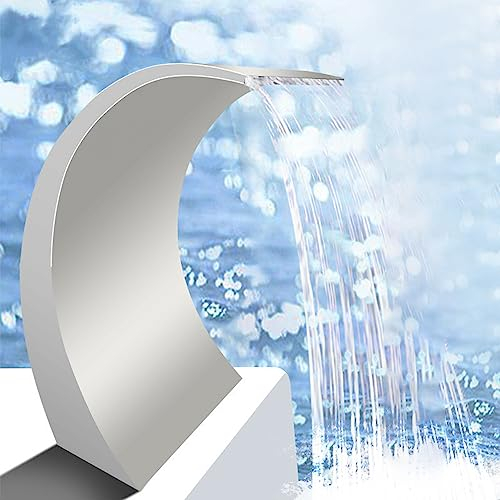 Edelstahl -Schwimmbad -Spa -Geräte, Höhe 23,6 Zoll/Wasserauslass 11,8 Zoll/Wassereinlassdurchmesser 6,3 cm (Ohne Grundplatte)