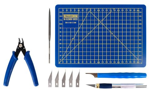 FALLER 170560 - Start-Set Modellbau Werkzeuge - Spurweite H0, TT, N, Z