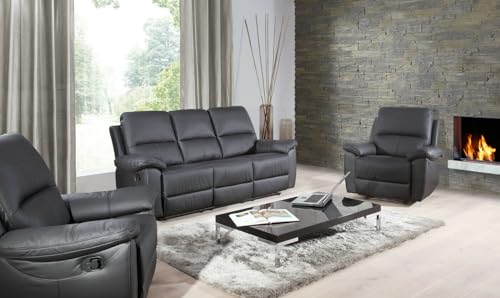 VIENNA INTERNATIONAL FURNITURE Modell Twins, 2-SITZER Sofa MIT RELAXFUNKTION IN Echtleder (NATURELLE & Evolution, freie Farbwahl) !