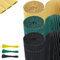 SUBTLETY 120x300cm Garten Sichtschutz Zäune Set PVC Sichtschutzmatte mit Kabelbindern & Doppelte Verstärkung Innen Windschutz Dekorative Zäune Wasserdichte Sichtschutzzaun ohne Bohren (Anthrazit)