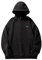 HUOQI Herrenmode Langarm Sweatshirt Herren dünn Oversized Hoodie Herren Casual Dreiteiliges kariertes bedrucktes Kapuzenpullover Trainingsjacke Herren Sweatshirt mit Kragen Hoodies Herren (Black, XXL)