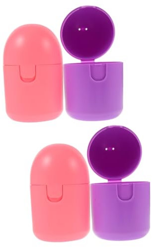 minkissy 4 Stück Kochtasse Waschen Weiblich Reinigungswerkzeug Menstruationswerkzeug Frauenversorgung Mikrowellen-reinigungskoffer Dampfreiniger Pp