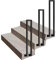 Schmiedeeiserne Handläufe für Gartentreppen im Freien, 1 Stufe, Geländer für Zement, Beton und Holzstufen, Wandmontage, Außentreppengeländer (50 cm)
