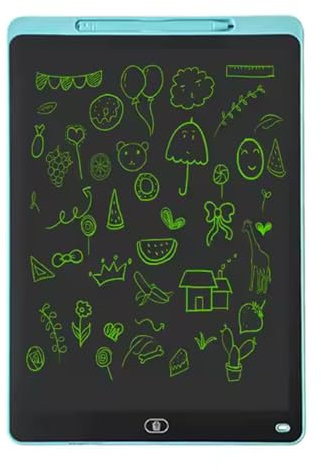 Tablette dessin enfant LCD magique, Ardoise Effaçable de 8.5 Pouces, Un Jouet Éducatif pour Dessin et Écriture, Cadeau pour Filles et Garçons Créatifs ! (Bleu)