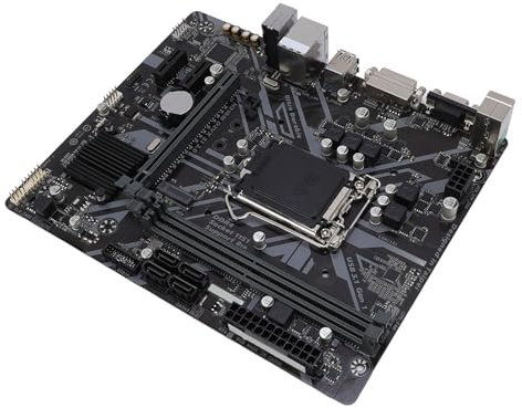 Carte Mère M ATX, Processeur CPU Double Canal H310M D2Vx Si 2.0 pour Lga 1151 M.2 8ème Génération Ddr4 Serial Ata III Core I7 I5 I3 2 Canaux, Cartes Mères
