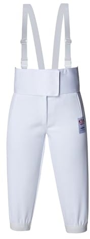 HXYhydrypd Fechthose 450N, Unisex-Fechtausrüstung, Schutzkleidung für Florett, Degen und Säbel(Right Hand 40#)