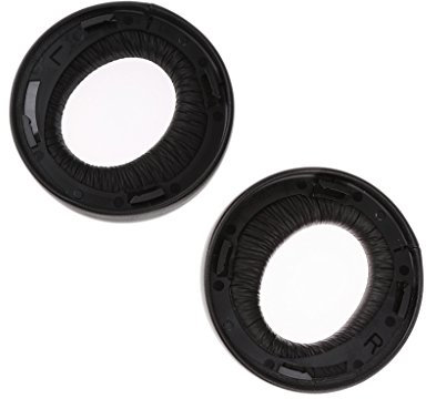 MagiDeal Par de almohadillas de repuesto para auriculares Sony inalámbricos PS3 PS4, color negro