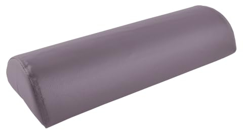 Teqler T-125805LILA Coussin de positionnement demi-cylindrique 40 x 15 x 7,5 cm, lila foncé