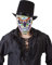 Rubies Katrin Skull Maske für Erwachsene, Skelettmaske Tag der Toten, offizielle Rubies für Halloween, Karneval und Partys