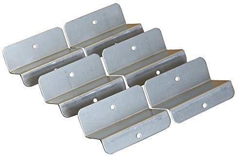 6 x Z-Winkel Auflagewinkel Z-Profil Profilwinkel Spanplattenauflage Blechwinkel