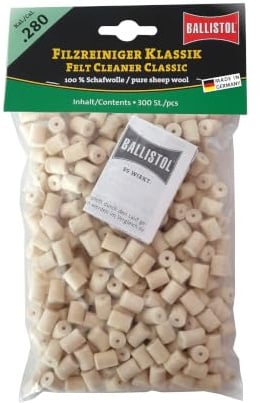 BALLISTOL Filz Reiniger Klassik Kal 280-300 Stück